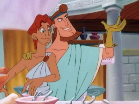 Hércules y la fiesta de la piscina