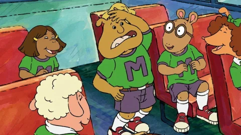 Arthur va de acampada