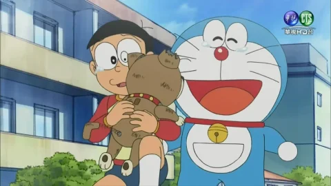 Nobita, un regalo para Shizuka