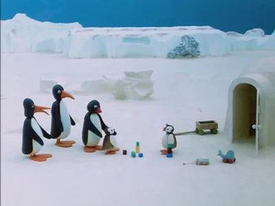 Pingu y los extraños