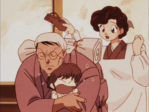 Ranma se encuentra con su madre