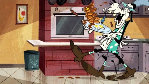 Goofy y su abuela