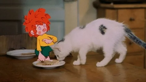 Pumuki y la gata