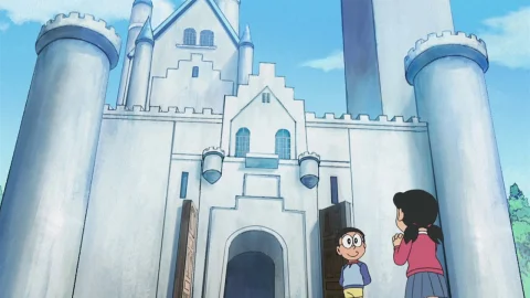 ¡Bienvenidos al castillo de cartón piedra!